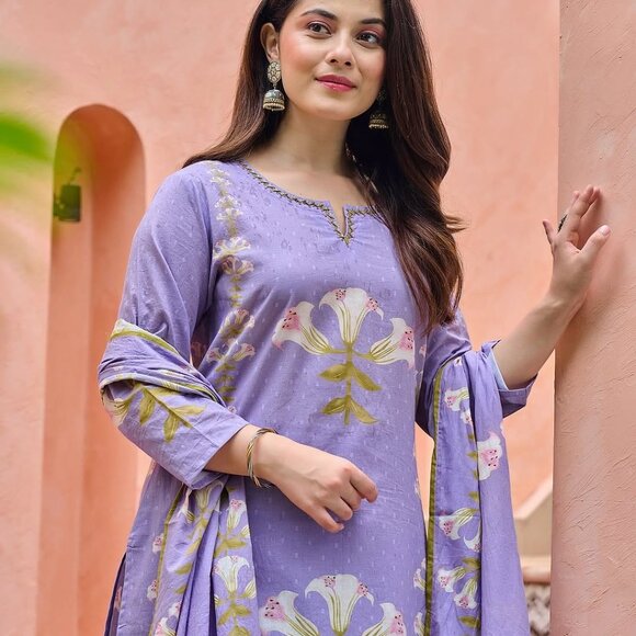 COTTON KURTA SET - Picture 7 of 7